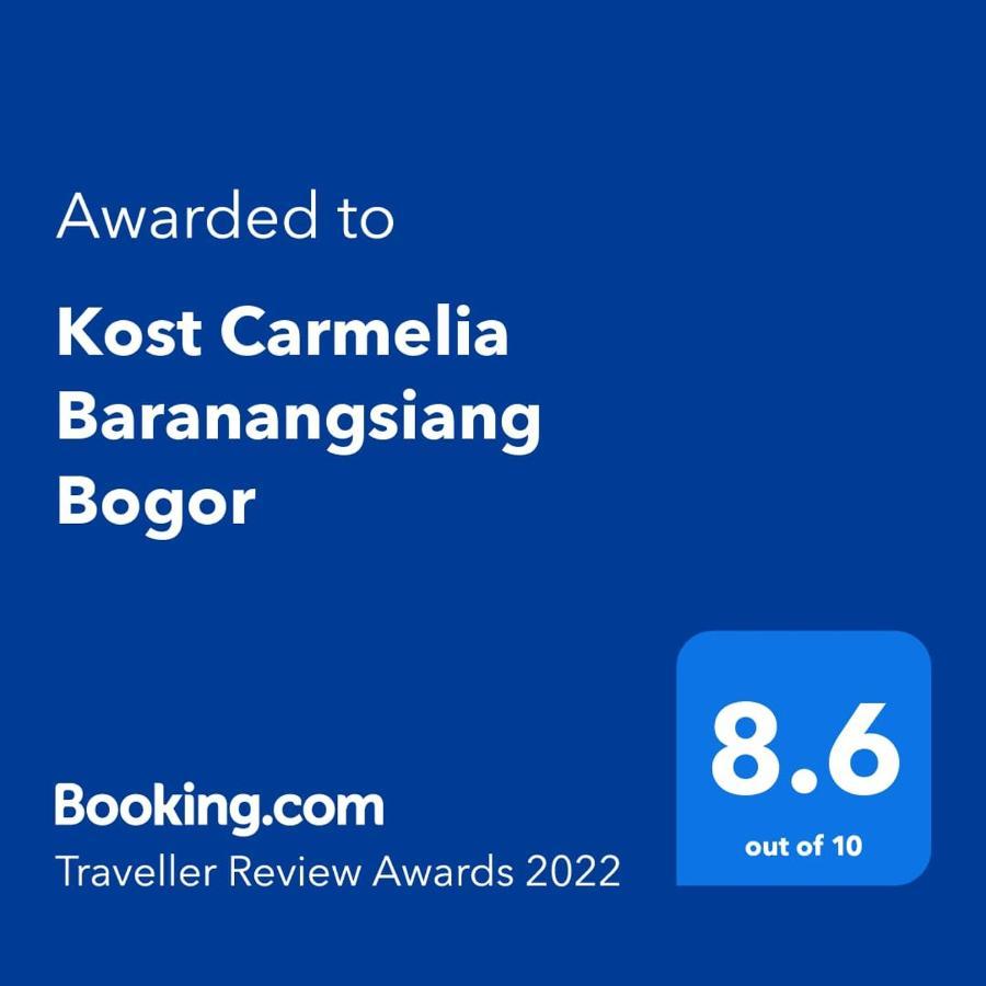 Hotel Kost Carmelia Syariah Baranangsiang Bogor Zewnętrze zdjęcie